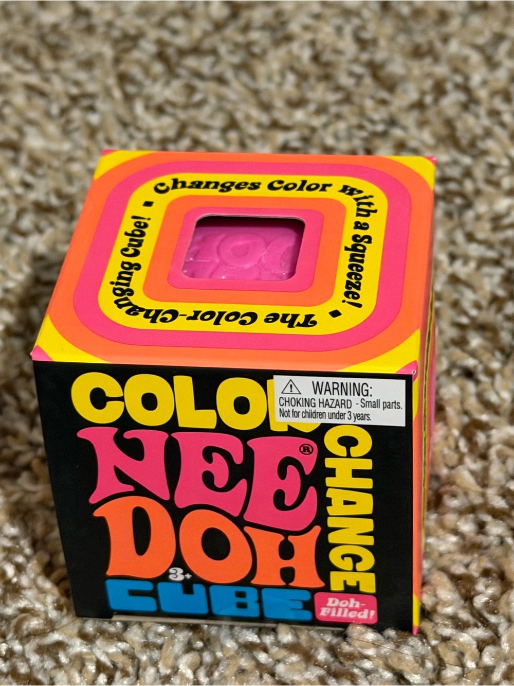 Needoh Color Change CUBE - pink - Picture 3 of 4
